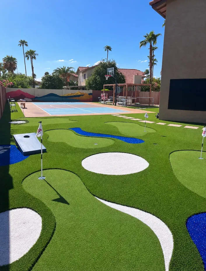 Property amenity space reset as part of Handy Girlz handy services